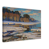 Melting Snow by Vilhelms Purvitis, canvas