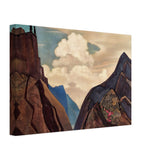 Message from Shambhala by Nicholas Roerich, canvas, view 2
