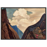 Message from Shambhala by Nicholas Roerich, framed poster, view 3