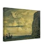 Messenger. Island. by Nicholas Roerich, canvas, view 2