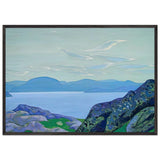 Messengers of Morning by Nicholas Roerich, framed poster, view 3