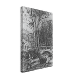 Mill near the forest creek by Konstantin Bogaevsky, canvas, view 2
