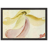 Mimicry synoptic: costume design for the Valle by Giacomo Balla, framed poster, view 2