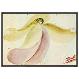 Mimicry synoptic: costume design for the Valle by Giacomo Balla, framed poster, view 3