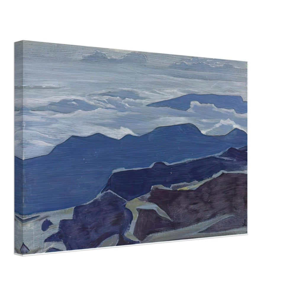 Mist Before Dawn by Nicholas Roerich, canvas
