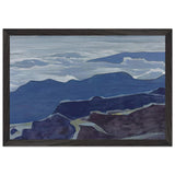 Mist Before Dawn by Nicholas Roerich, framed poster, view 2