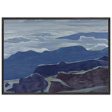 Mist Before Dawn by Nicholas Roerich, framed poster, view 3