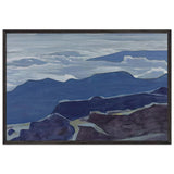 Mist Before Dawn by Nicholas Roerich, framed poster