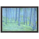 Mist in the Forest by Nicholas Roerich, framed poster, view 2