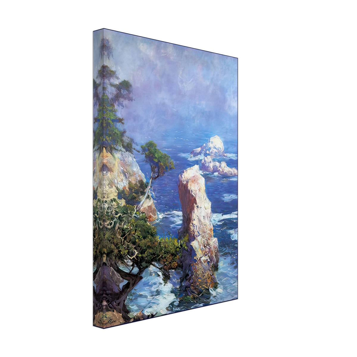Mist Over Point Lobos by Guy Rose, canvas, view 2