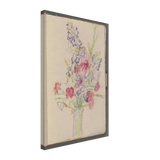 Mixed Bouquet with Bluebells, Carnations, and Gladiola by Florine Stettheimer, canvas