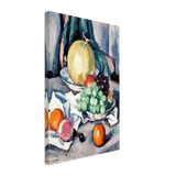 Mixed Fruit, Melon Grapes and Apples by Samuel Peploe, canvas