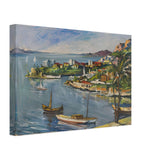Monaco by Andre Bauchant, canvas, view 2