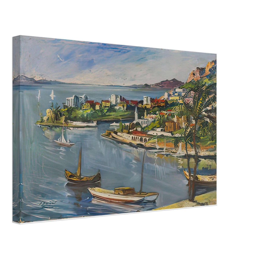 Monaco by Andre Bauchant, canvas