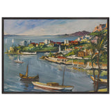 Monaco by Andre Bauchant, framed poster, view 3