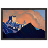 Monastery (Brahmaputra) by Nicholas Roerich, framed poster, view 2