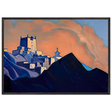 Monastery (Brahmaputra) by Nicholas Roerich, framed poster, view 3