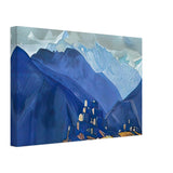 Monastery in Himalayas by Nicholas Roerich, canvas, view 2