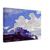 Monastery in the Mountains by Nicholas Roerich, canvas, view 2