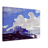 Monastery in the Mountains by Nicholas Roerich, canvas