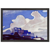 Monastery in the Mountains by Nicholas Roerich, framed poster, view 2