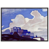 Monastery in the Mountains by Nicholas Roerich, framed poster, view 3