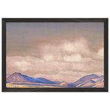 Mongolia. Chakhar Hills by Nicholas Roerich, framed poster, view 2