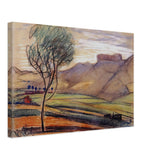 Mongolian Landscape by Fujishima Takeji, canvas