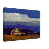 Mongoliya (Olun Sume) by Nicholas Roerich, canvas, view 2