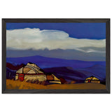 Mongoliya (Olun Sume) by Nicholas Roerich, framed poster, view 2