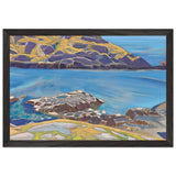 Monhegan (Dreaminess) by Nicholas Roerich, framed poster, view 2