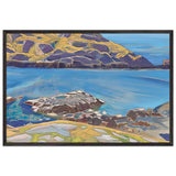 Monhegan (Dreaminess) by Nicholas Roerich, framed poster