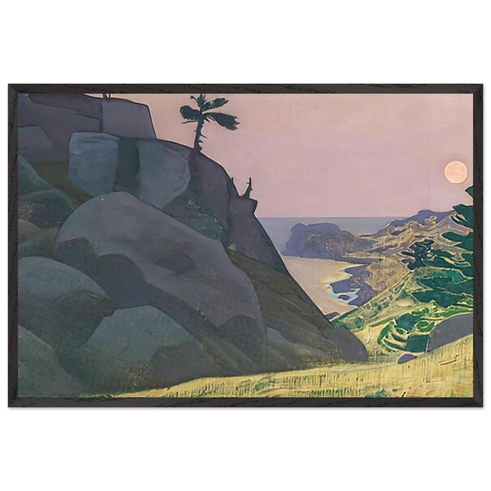 Monhegan (Fairytale) by Nicholas Roerich, framed poster