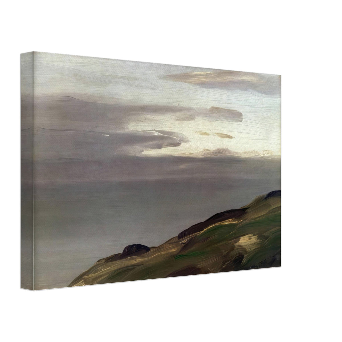 Monhegan Island, Maine by Robert Henri, canvas, view 2