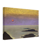Monhegan by Nicholas Roerich, canvas, view 2