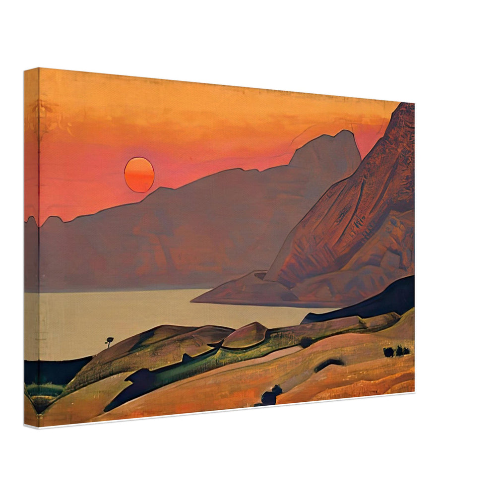 Monhegan by Nicholas Roerich, canvas