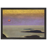 Monhegan by Nicholas Roerich, framed poster, view 2