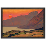 Monhegan by Nicholas Roerich, framed poster, view 2