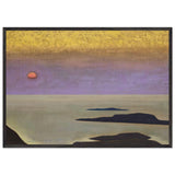 Monhegan by Nicholas Roerich, framed poster, view 3