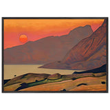 Monhegan by Nicholas Roerich, framed poster, view 3