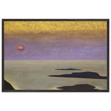 Monhegan by Nicholas Roerich, framed poster