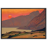 Monhegan by Nicholas Roerich, framed poster