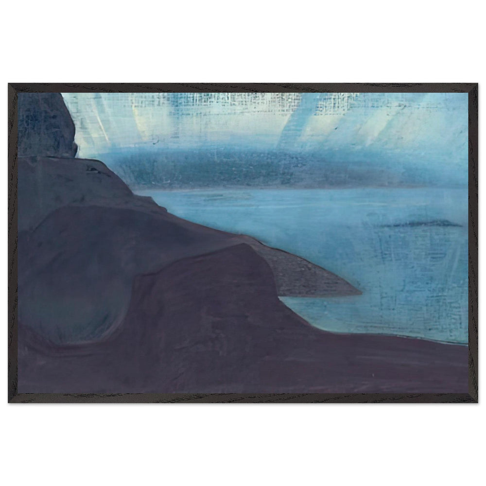Monhegan (Shining of night) by Nicholas Roerich, framed poster