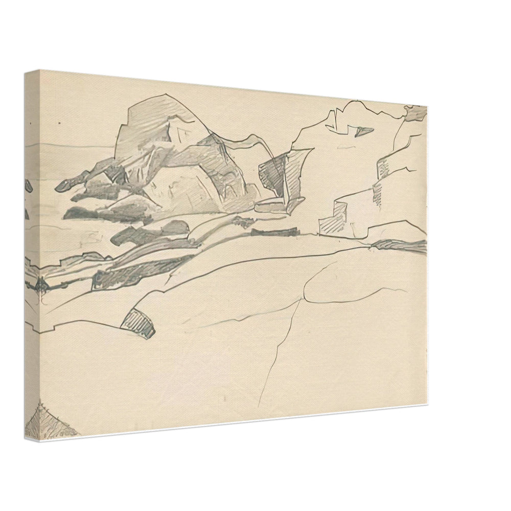 Monhegan (Study) by Nicholas Roerich, canvas