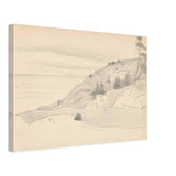 Monhegan (Study) by Nicholas Roerich, canvas