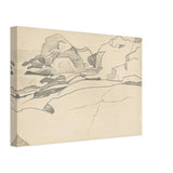 Monhegan (Study) by Nicholas Roerich, canvas, view 2
