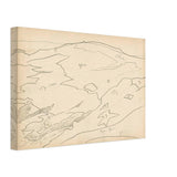 Monhegan (study) by Nicholas Roerich, canvas, view 2