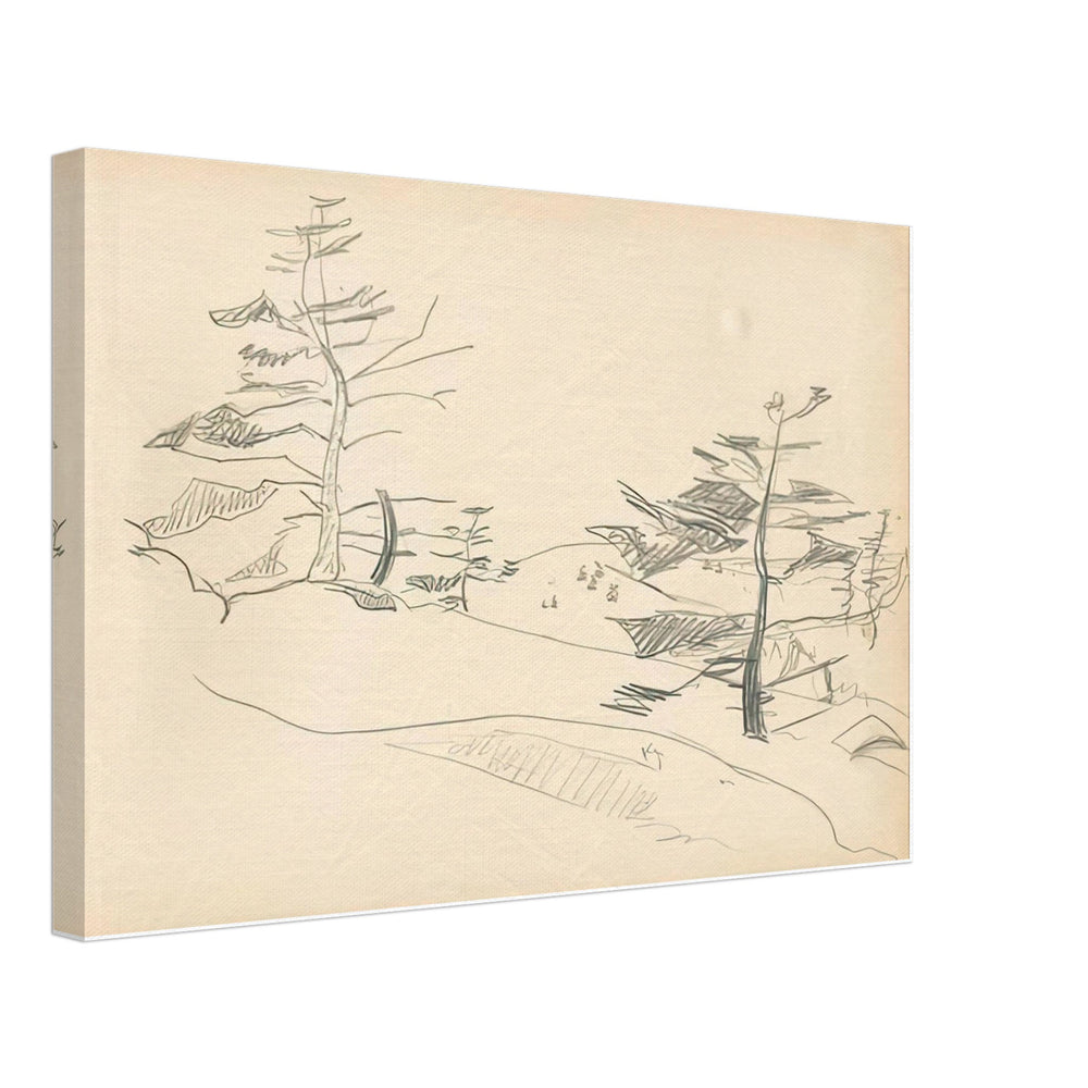 Monhegan (study) by Nicholas Roerich, canvas