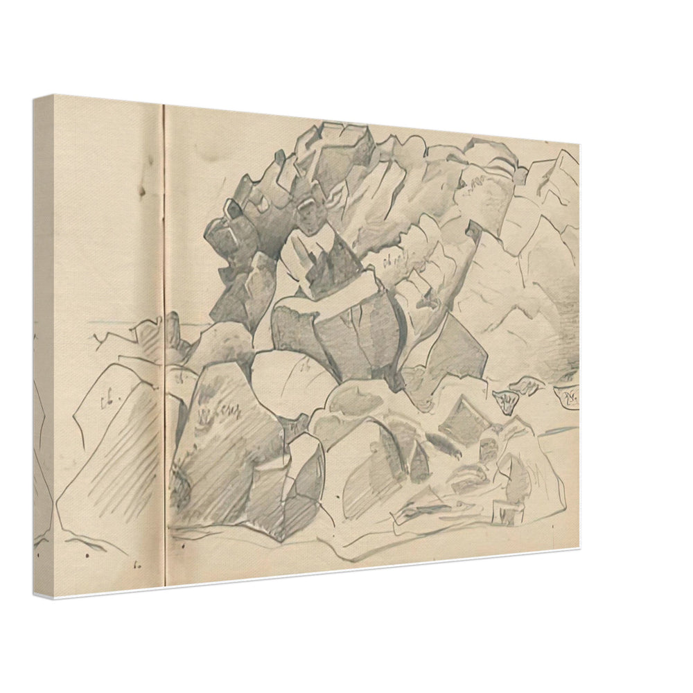 Monhegan (study) by Nicholas Roerich, canvas