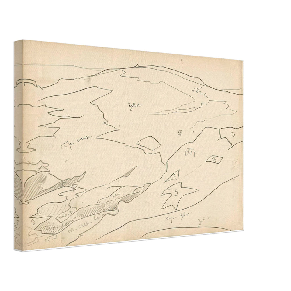 Monhegan (study) by Nicholas Roerich, canvas